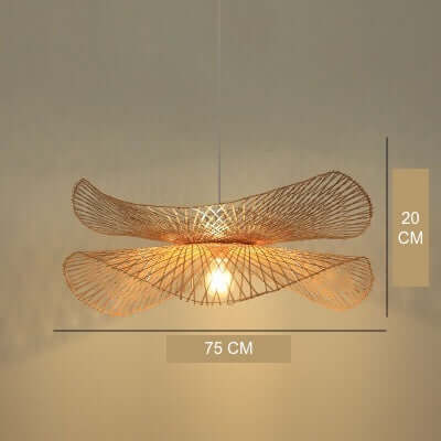 Chandelier with Japanese Zen Art Style